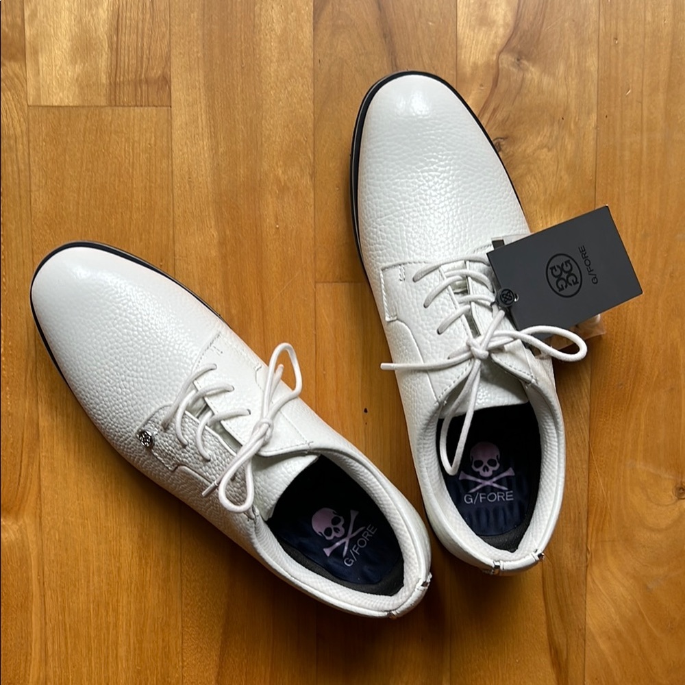 NWT G/FORE Women’s Gallivanter Pebble Leather Golf Shoe, Size 9.5